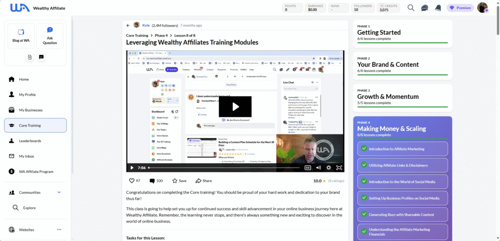 make money online with affiliate marketing, learn how to make an online business